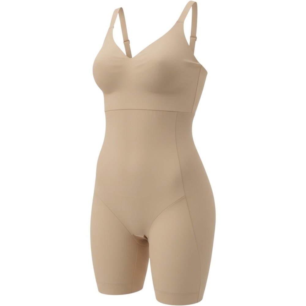 Miraclesuit Shapewear Bodysuit Women 42DD Beige Extra Firm Control Style 2800